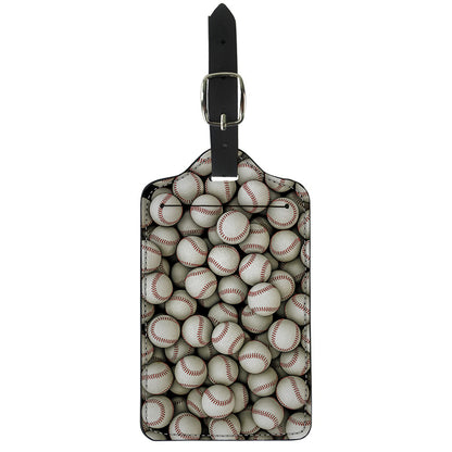 Baseballs 3D Print Luggage Tag