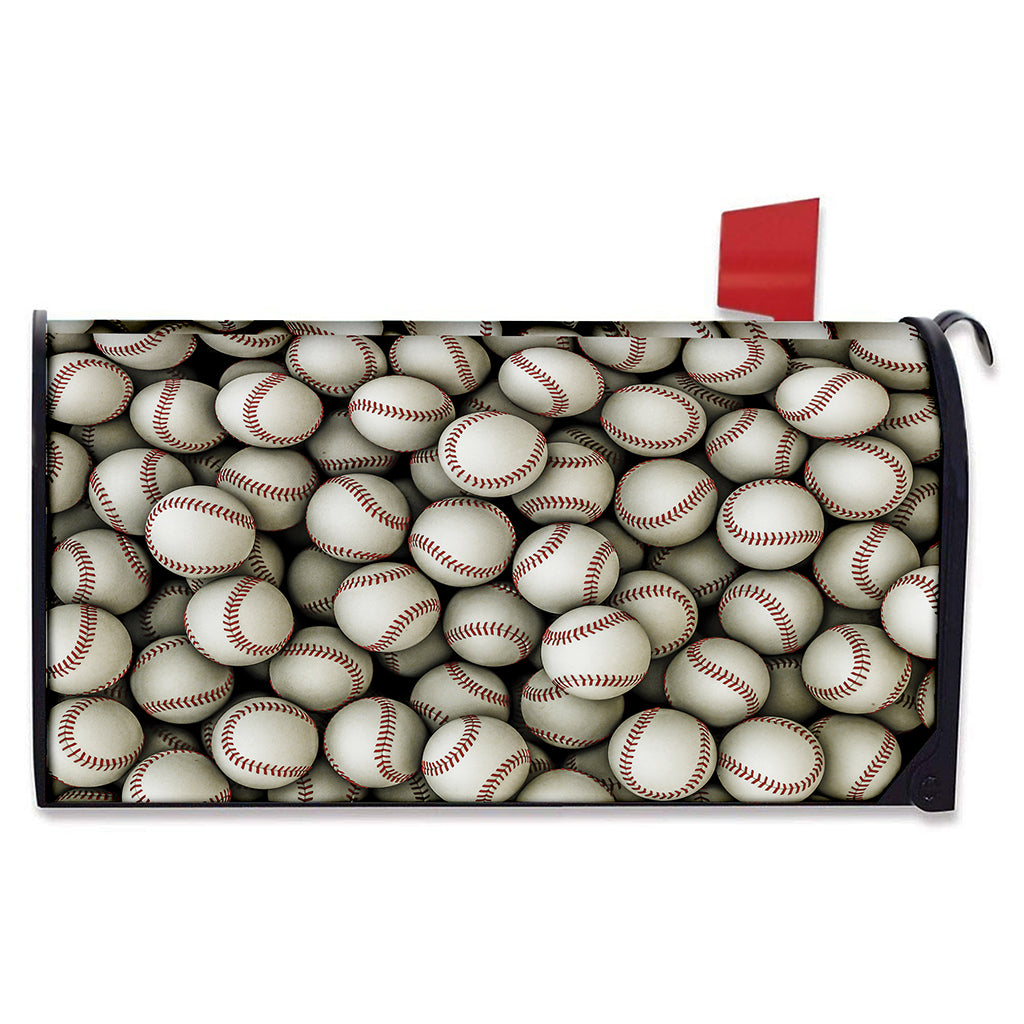 Baseballs 3D Print Mailbox Cover