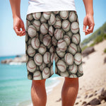 Baseballs 3D Print Men's Cargo Shorts