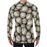 Baseballs 3D Print Men's Long Sleeve T-Shirt