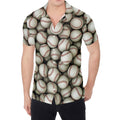 Baseballs 3D Print Men's Shirt