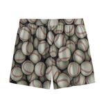 Baseballs 3D Print Mesh Shorts