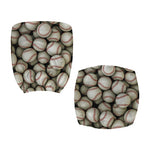 Baseballs 3D Print Office Chair Cover