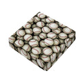 Baseballs 3D Print Outdoor Seat Cushion Cover