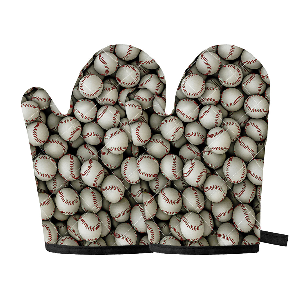 Baseballs 3D Print Oven Mitts