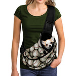 Baseballs 3D Print Pet Sling Carrier