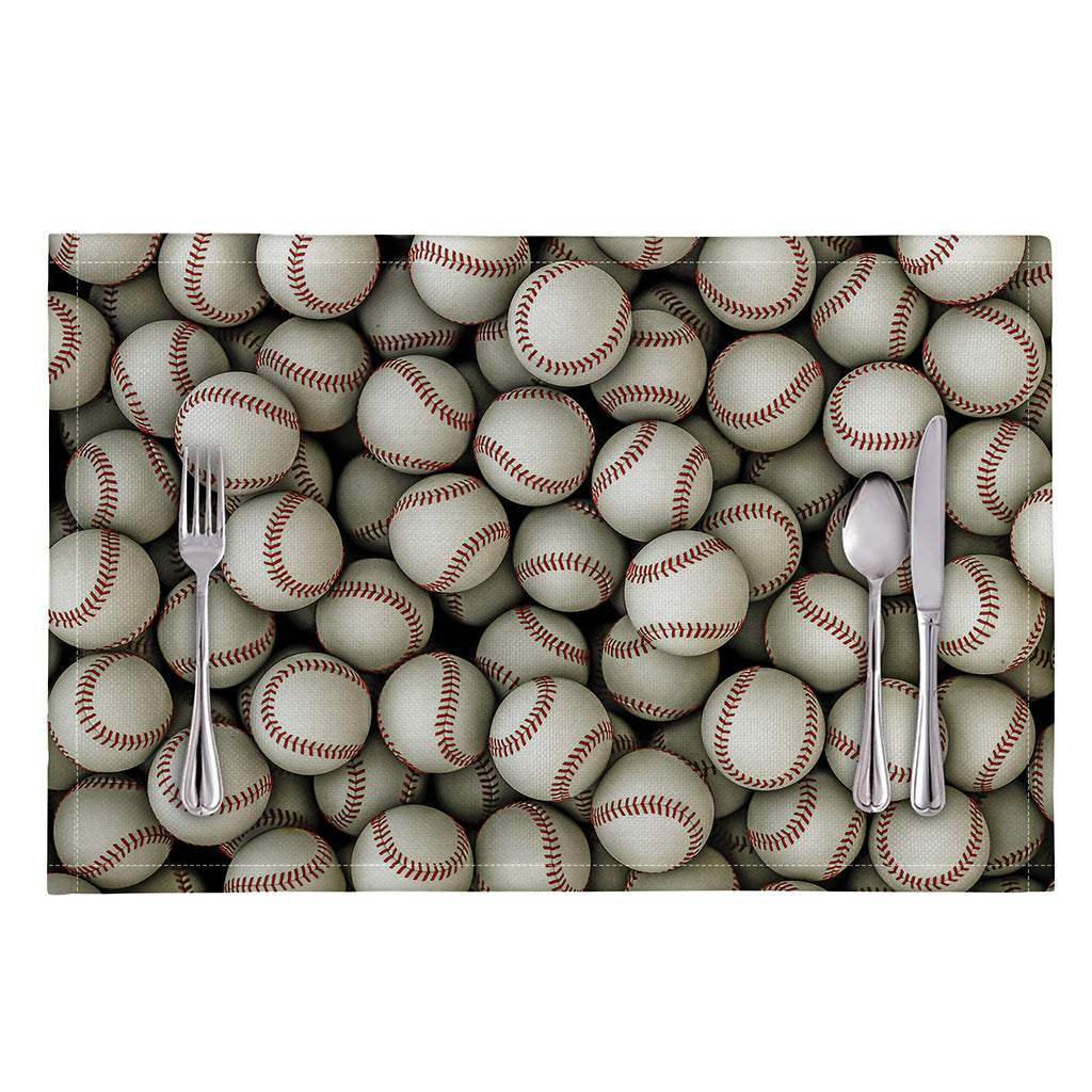 Baseballs 3D Print Placemat
