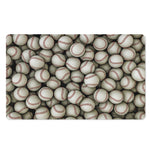 Baseballs 3D Print Polyester Doormat