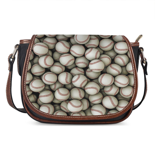 Baseballs 3D Print Saddle Bag