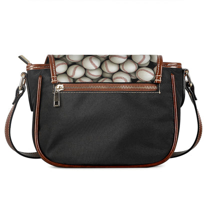 Baseballs 3D Print Saddle Bag