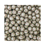 Baseballs 3D Print Silk Bandana