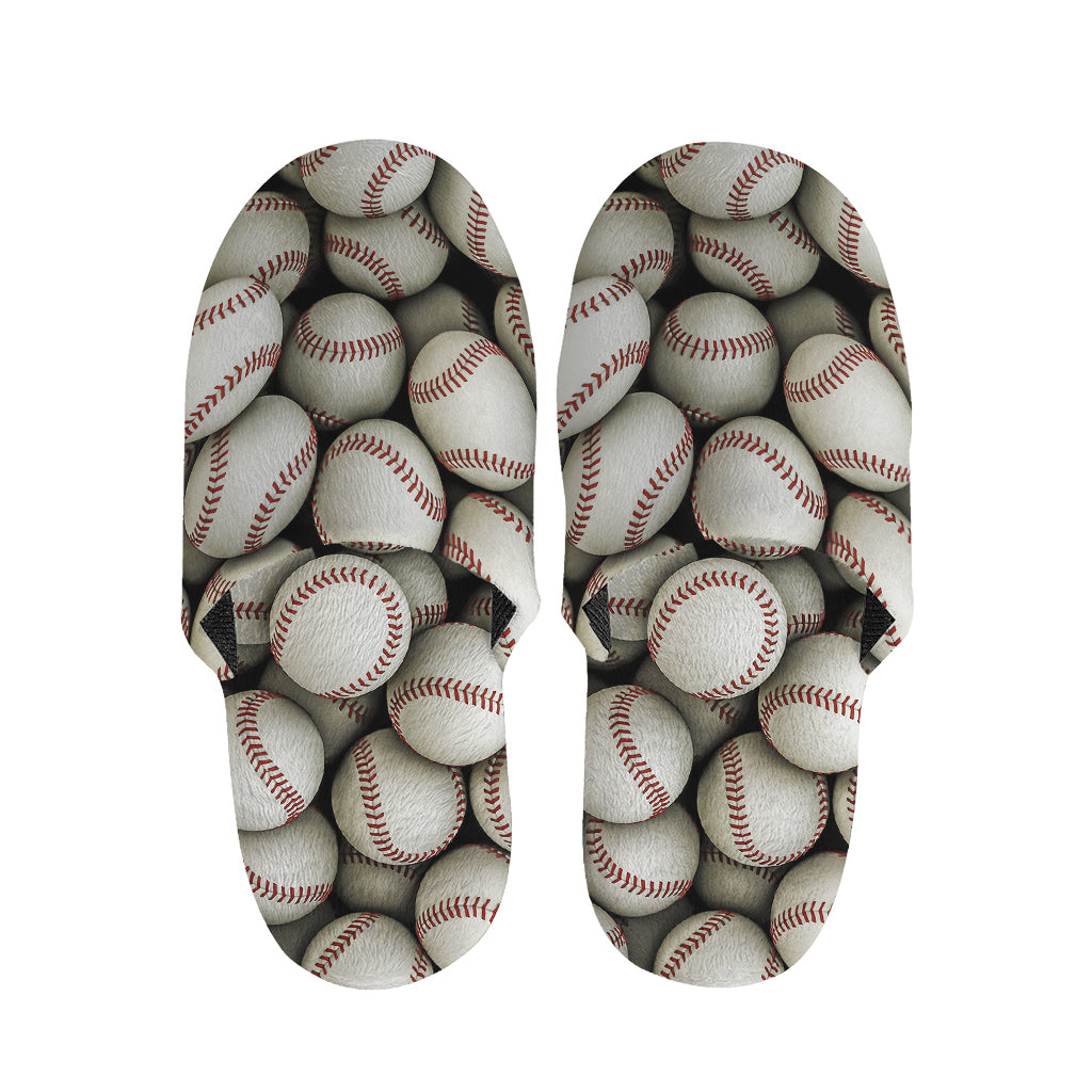 Baseballs 3D Print Slippers