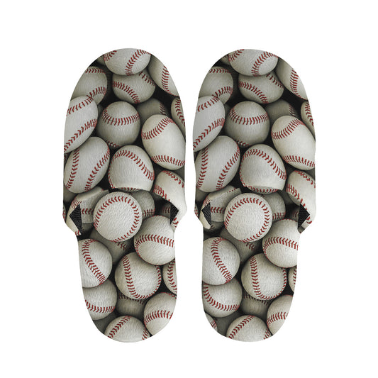 Baseballs 3D Print Slippers