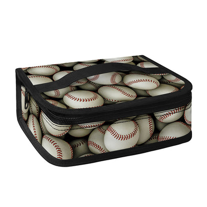 Baseballs 3D Print Small Lunch Bag