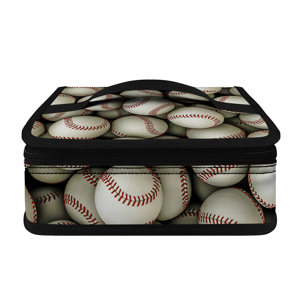 Baseballs 3D Print Small Lunch Bag