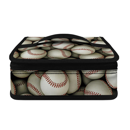 Baseballs 3D Print Small Lunch Bag