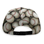 Baseballs 3D Print Snapback Cap