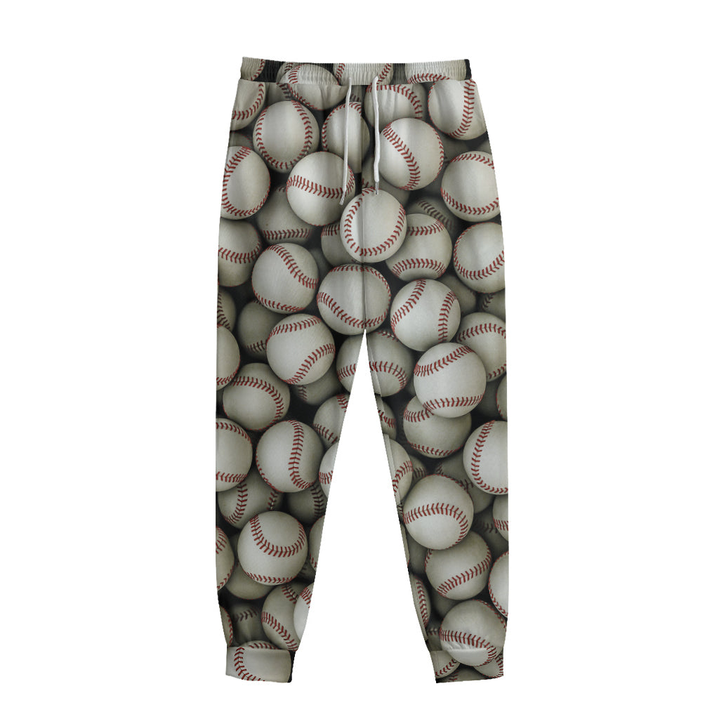 Baseballs 3D Print Sweatpants