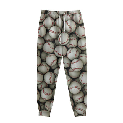 Baseballs 3D Print Sweatpants