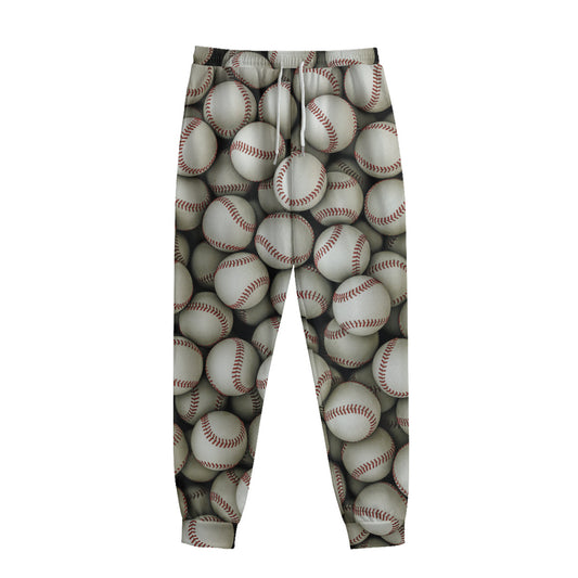 Baseballs 3D Print Sweatpants
