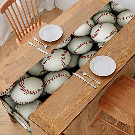 Baseballs 3D Print Table Runner