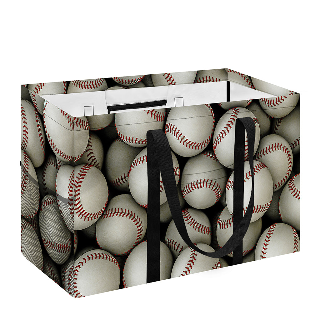 Baseballs 3D Print Utility Tote Bag