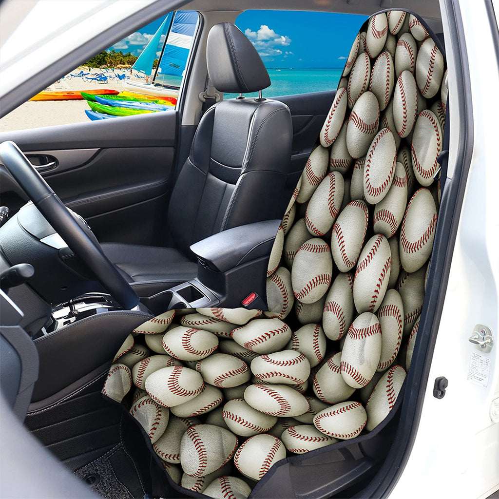 Baseballs 3D Print Waterproof Car Seat Cover