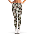 Baseballs 3D Print Women's Leggings