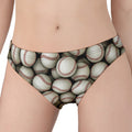 Baseballs 3D Print Women's Panties