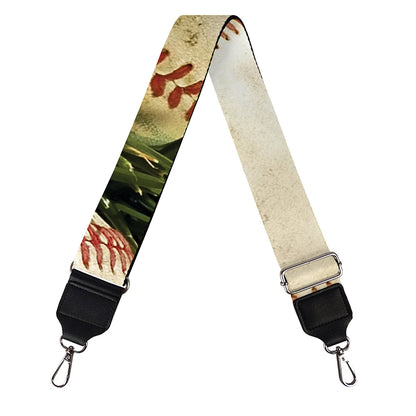 Baseballs On Field Print Bag Strap