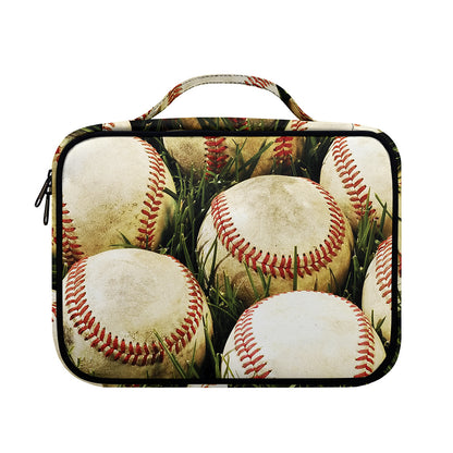 Baseballs On Field Print Briefcase Bible Bag