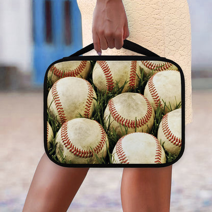 Baseballs On Field Print Classic Bible Case