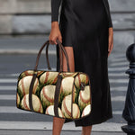 Baseballs On Field Print Duffle Bag
