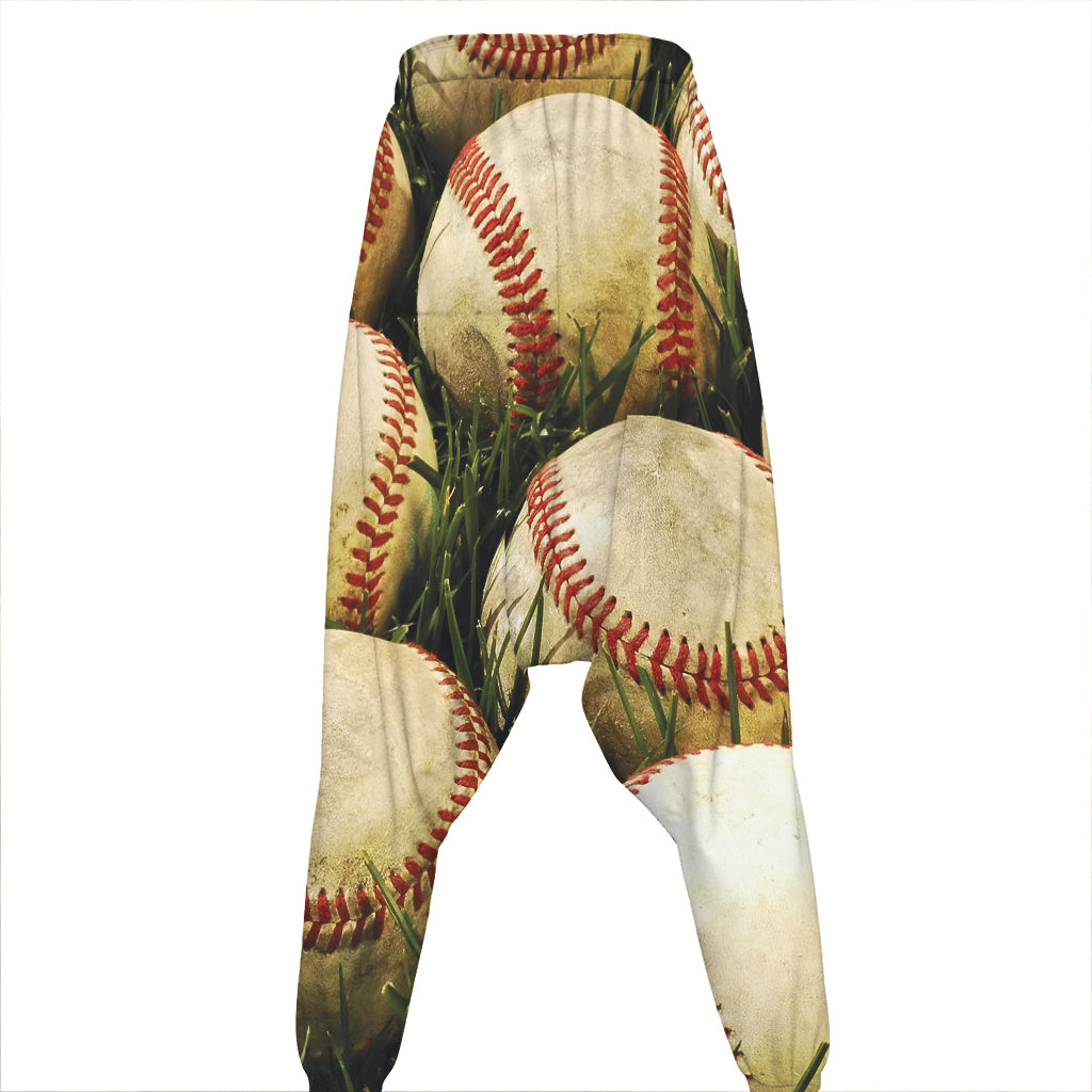 Baseballs On Field Print Hammer Pants