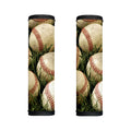 Baseballs On Field Print Handle Covers
