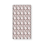 Baseballs Pattern Print Baby Crib Sheet