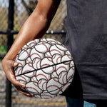 Baseballs Pattern Print Basketball