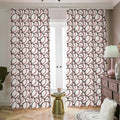 Baseballs Pattern Print Dimout Pencil Pleat Curtains