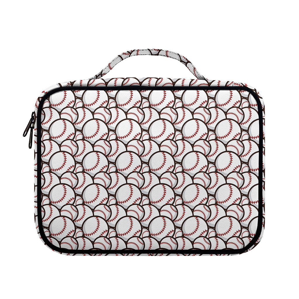 Baseballs Pattern Print Briefcase Bible Bag