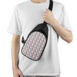 Baseballs Pattern Print Chest Bag