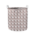Baseballs Pattern Print Collapsible Laundry Basket