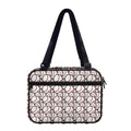 Baseballs Pattern Print Double Strap Bible Bag