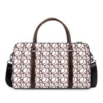 Baseballs Pattern Print Duffle Bag