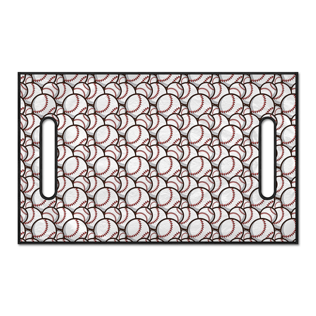 Baseballs Pattern Print Golf Cart Seat Cover
