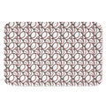 Baseballs Pattern Print Indoor Door Mat