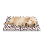 Baseballs Pattern Print Pet Cooling Mat Cover