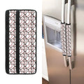 Baseballs Pattern Print Refrigerator Handle Covers