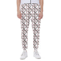 Baseballs Pattern Print Joggers