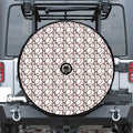 Baseballs Pattern Print Tire Cover With Camera Hole