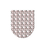 Baseballs Pattern Print Toilet Lid Cover